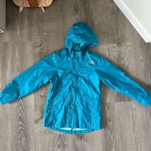 Girls XS North Face Windbreaker Hoodie Jacket